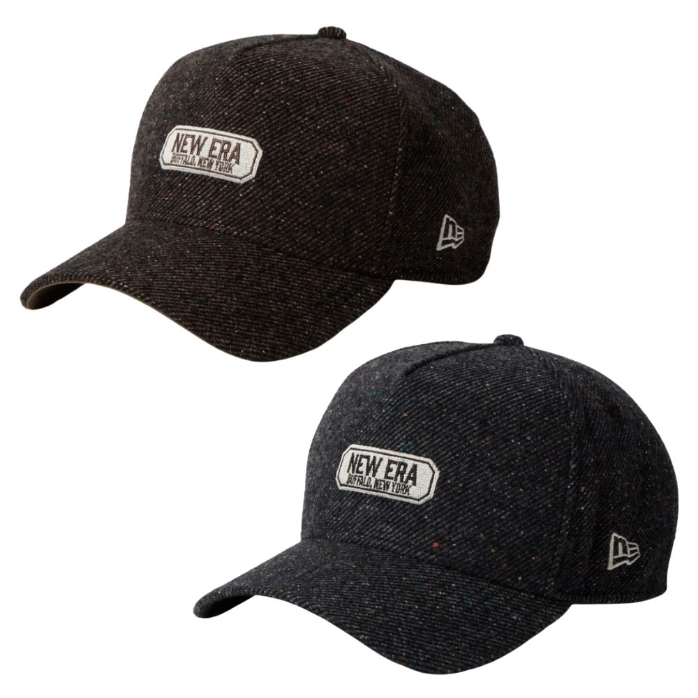 【NEW ERA GOLF】 9FORTY A-Frame ネップウールツイード キャップ