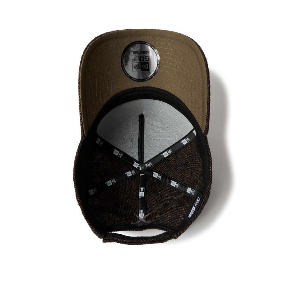 【NEW ERA GOLF】 9FORTY A-Frame ネップウールツイード キャップ