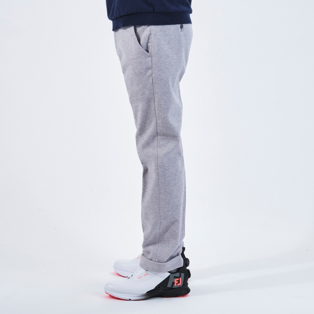 【【ONO+8186】 ニードルストレッチ テーパードパンツ