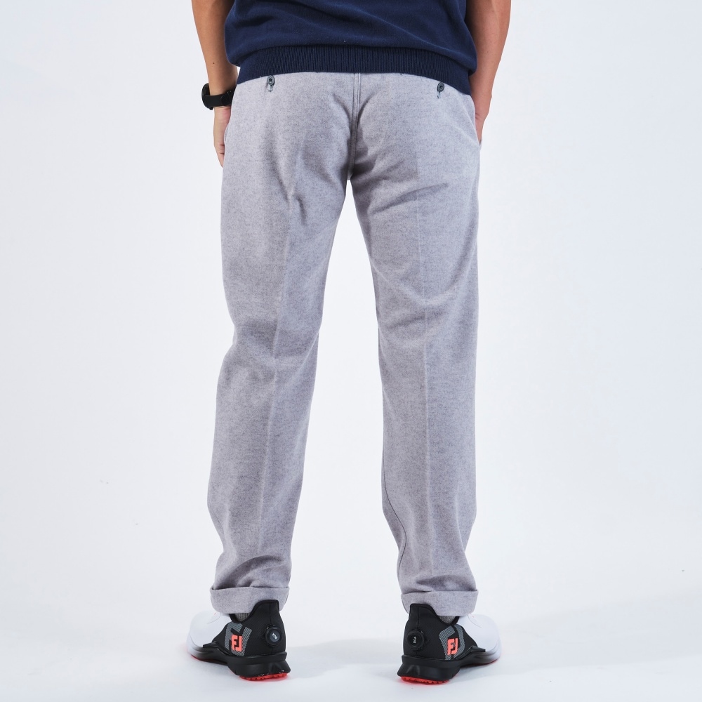 【【ONO+8186】 ニードルストレッチ テーパードパンツ