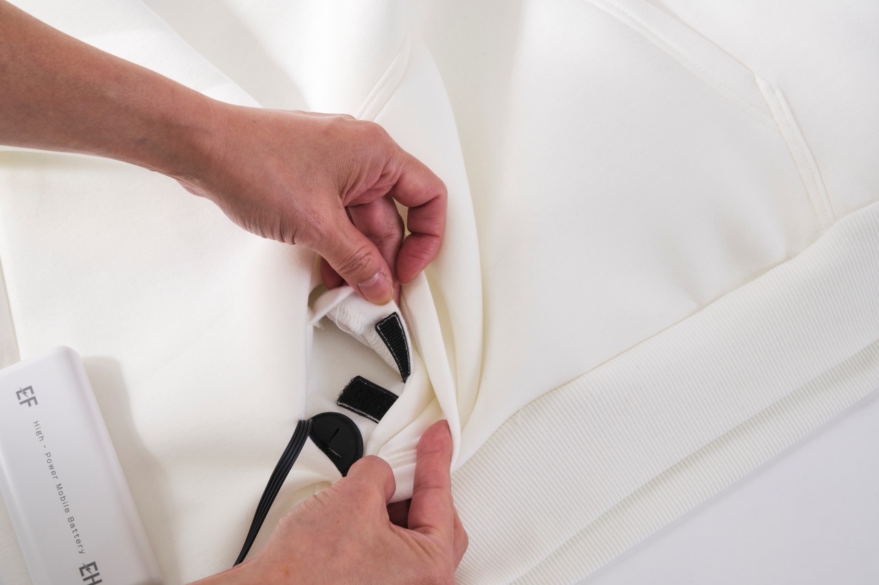 EXHEAT カーボンヒートプルオーバー(EH32480)