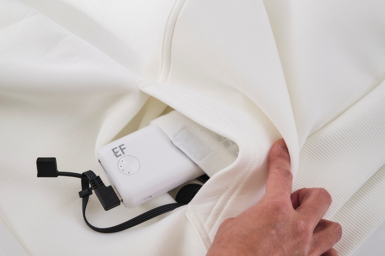 EXHEAT カーボンヒートプルオーバー(EH32480)