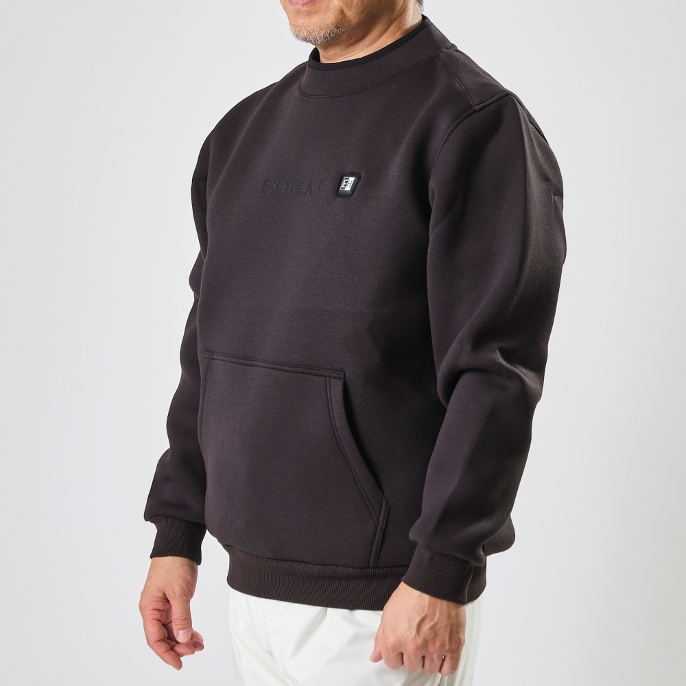 EXHEAT カーボンヒートプルオーバー(EH32480)