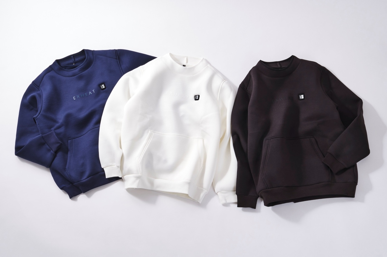 EXHEAT カーボンヒートプルオーバー(EH32480)