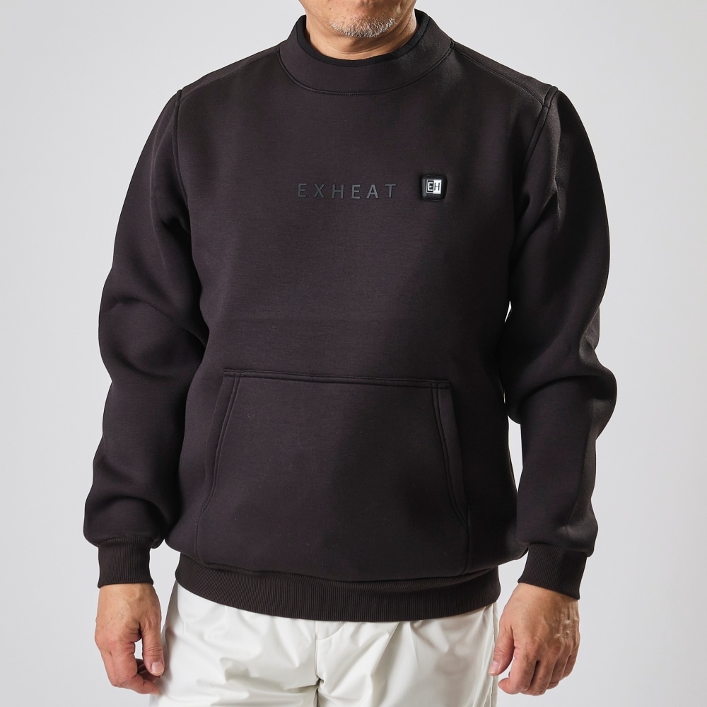 EXHEAT カーボンヒートプルオーバー(EH32480)