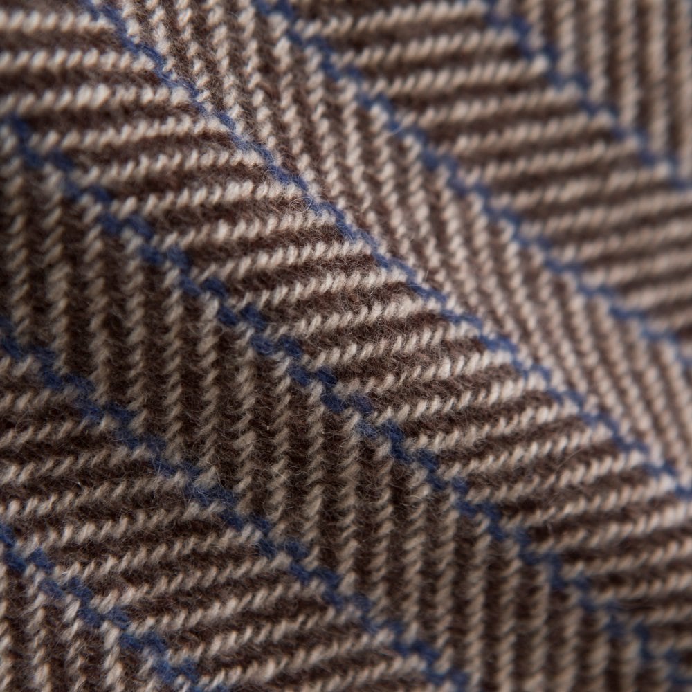 KIETH(キース) 日本製ネップヘリンボーンカシミアマフラー