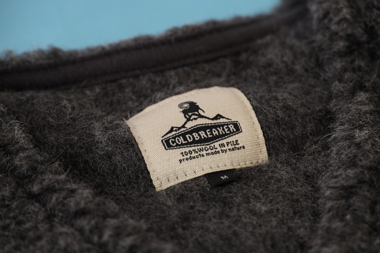 コールドブレイカー ウール100％ボアフリースジャケット
