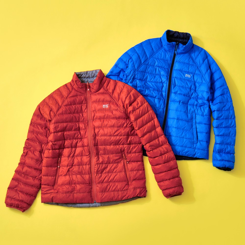 マック イン ア サック＞リバーシブルダウンジャケット【北