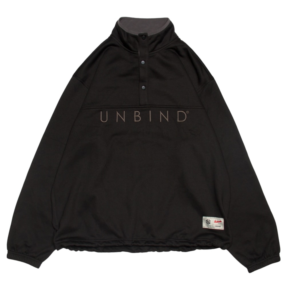 UNBIND(アンバインド) ハーフ スナップ スウェット プルオーバー