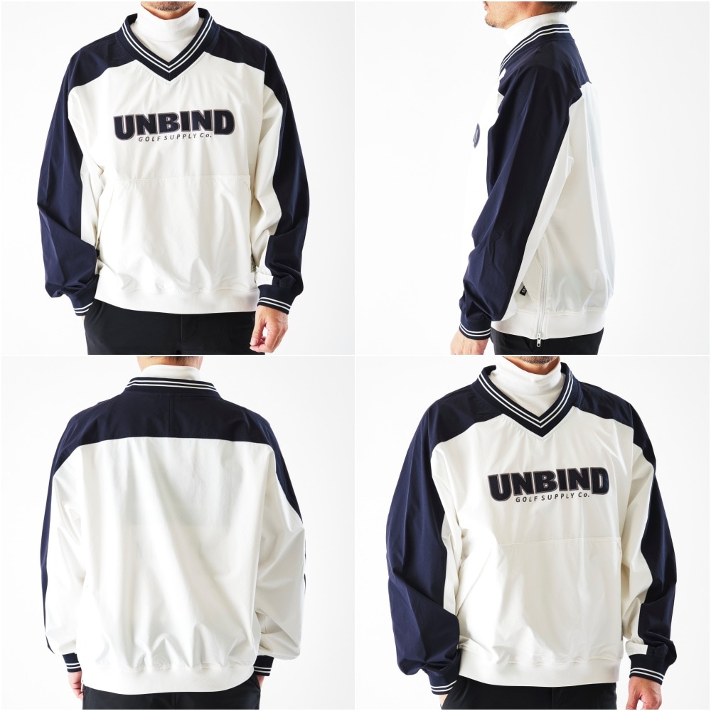 UNBIND(アンバインド) クラシックVネックプルオーバー