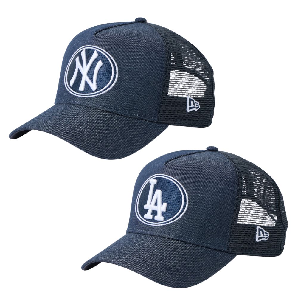 【NEW ERA GOLF】9FORTY A-Frame トラッカーキャップ サステナブル デニム