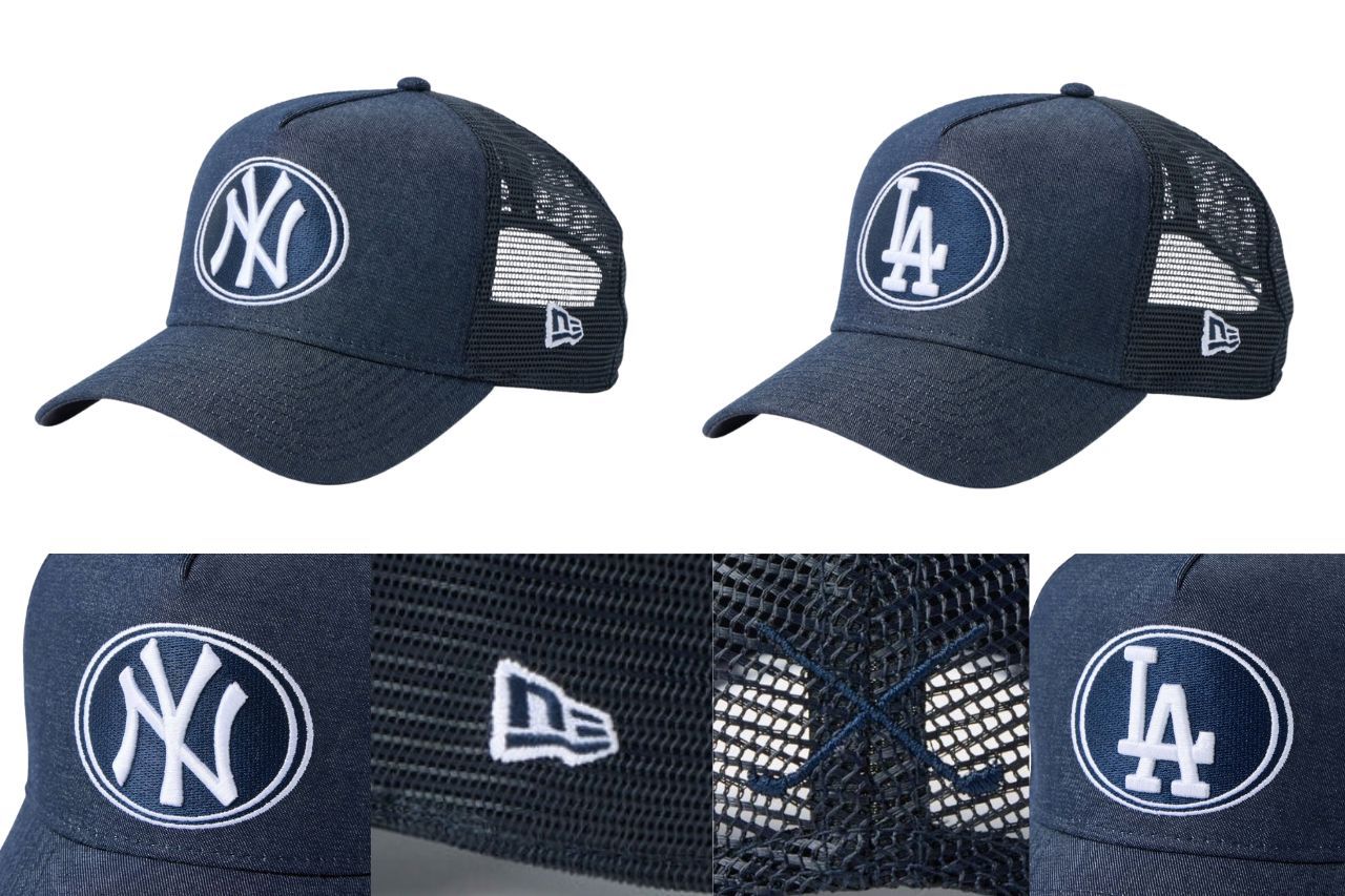 【NEW ERA GOLF】9FORTY A-Frame トラッカーキャップ サステナブル デニム