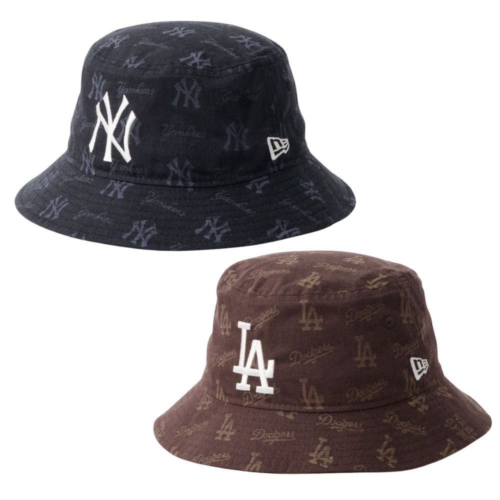 【NEW ERA GOLF】バケットハット01 MLB ジャカード