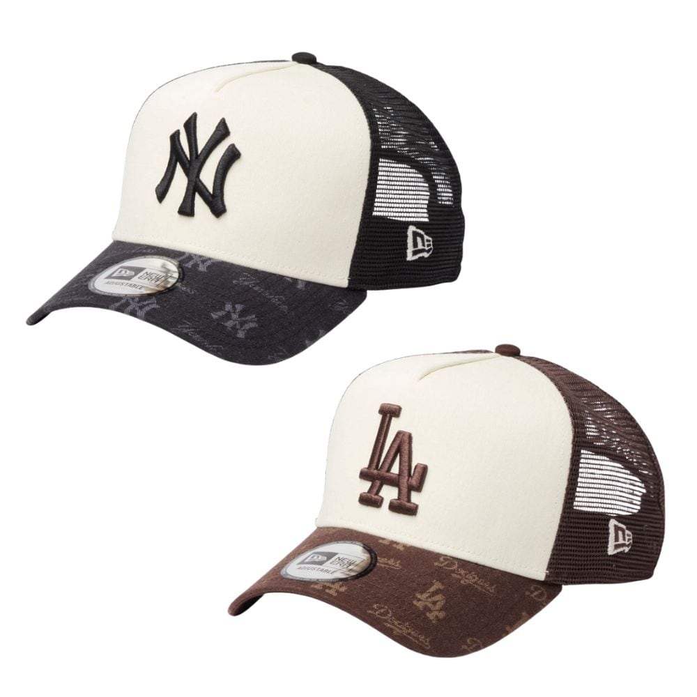 【NEW ERA GOLF】9FORTY A-Frame トラッカー MLB ジャカード