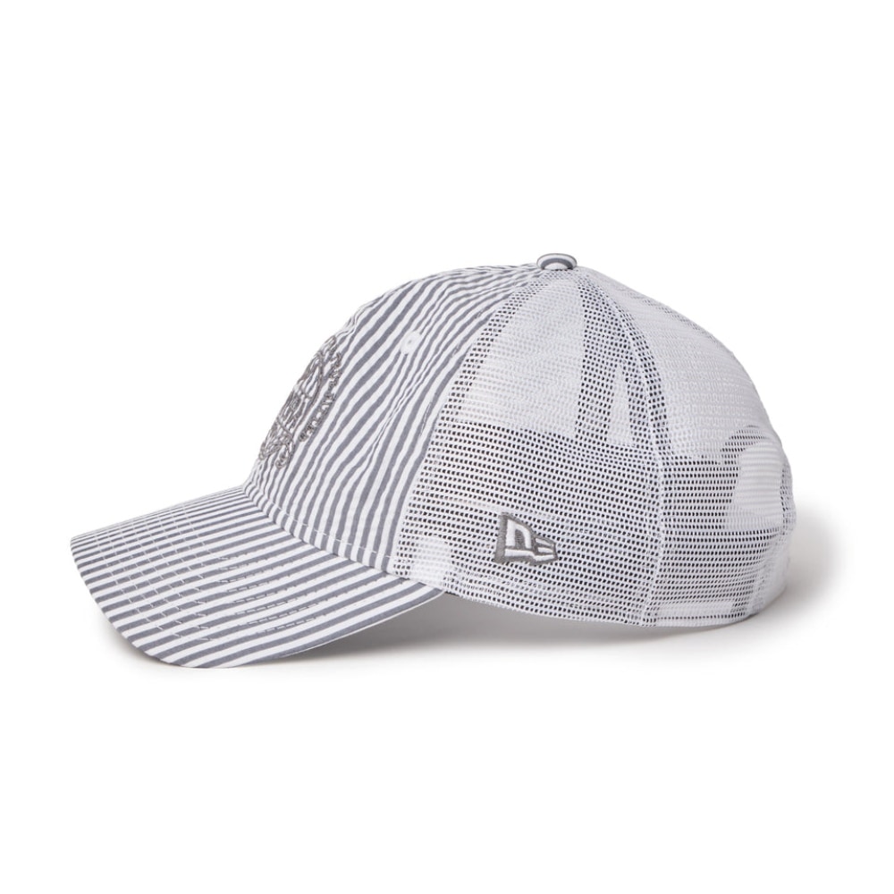 NEW ERA GOLF】9TWENTY トラッカー シアサッカー ストライプ・ブラック