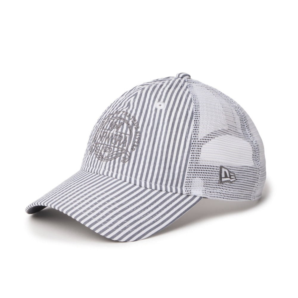NEW ERA GOLF】9TWENTY トラッカー シアサッカー ストライプ・ブラック