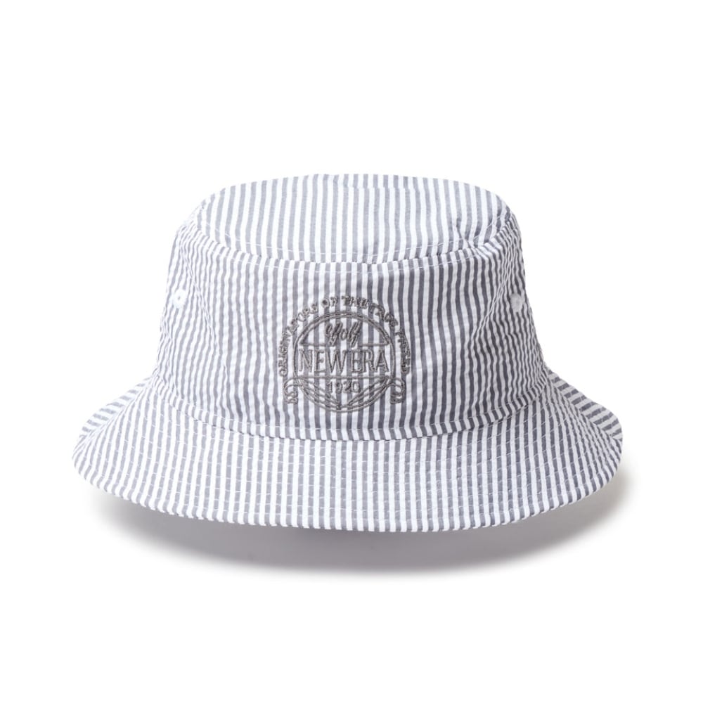 【NEW ERA GOLF】バケットハット01 シアサッカー ストライプ