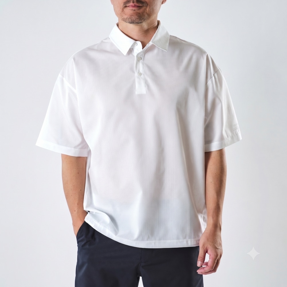 【ALLWEATHER】デュアルファンクション DotAir® ストレッチポロシャツ