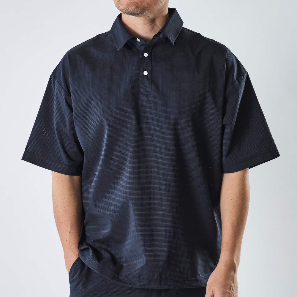 【ALLWEATHER】デュアルファンクション DotAir® ストレッチポロシャツ