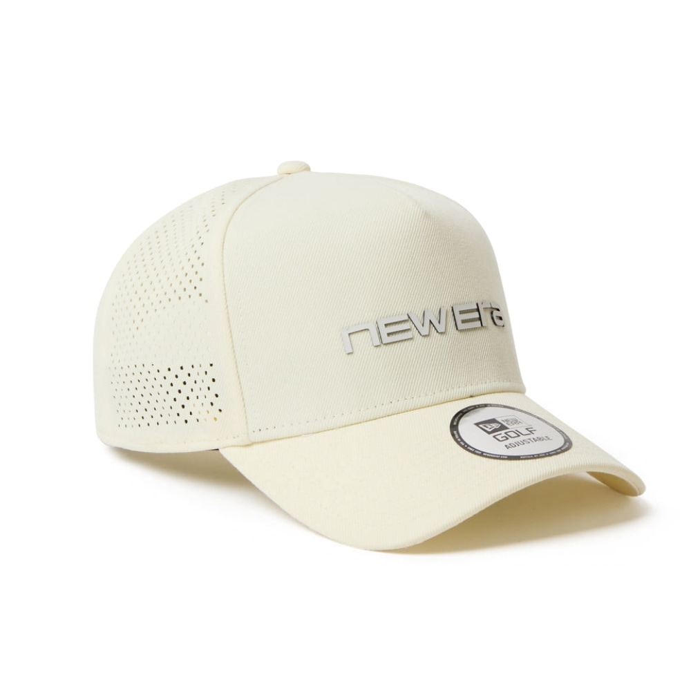 NEW ERA GOLF】9FORTY A-Frame レーザーパーフォレーティッド ブランドネームロゴ