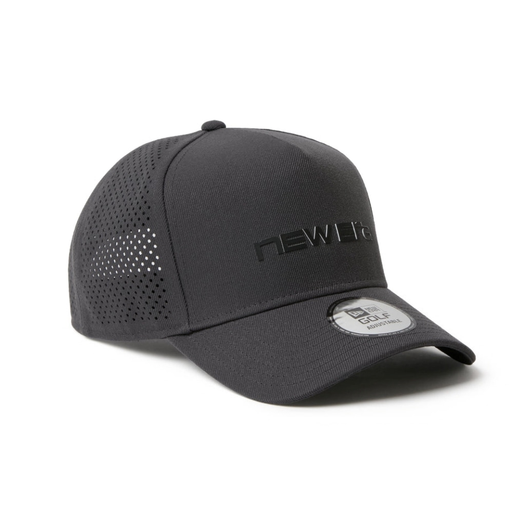 NEW ERA GOLF】9FORTY A-Frame レーザーパーフォレーティッド ブランドネームロゴ