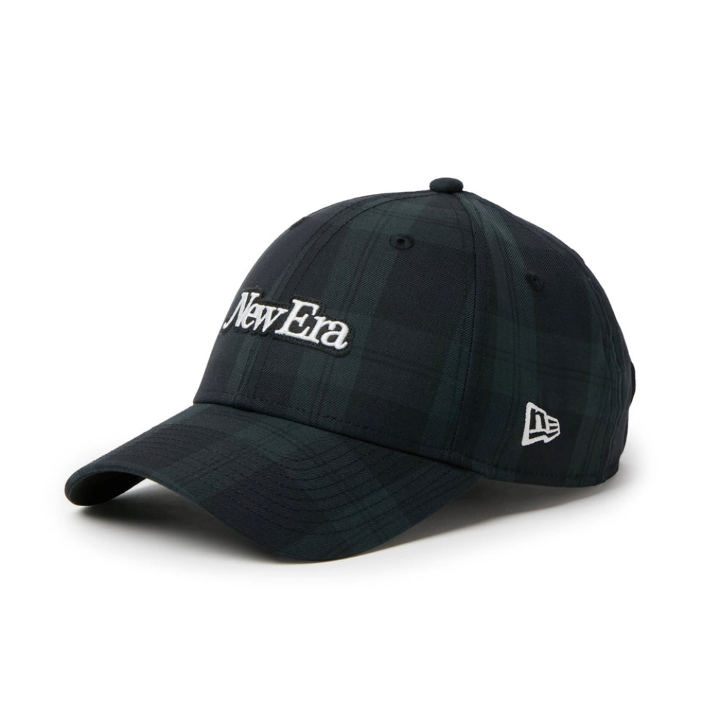 【NEW ERA GOLF】9FORTY ブラックウォッチ フェルトワッペンロゴ入り
