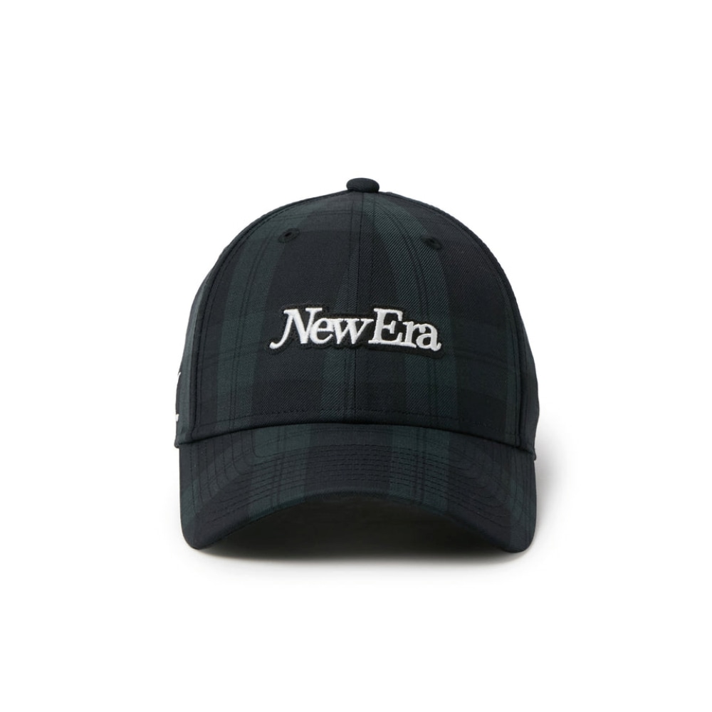【NEW ERA GOLF】9FORTY ブラックウォッチ フェルトワッペンロゴ入り