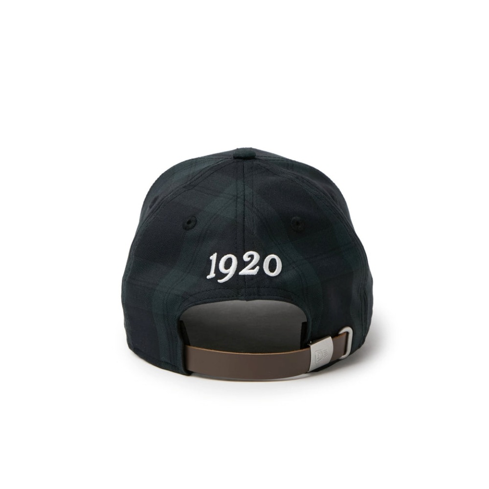 【NEW ERA GOLF】9FORTY ブラックウォッチ フェルトワッペンロゴ入り