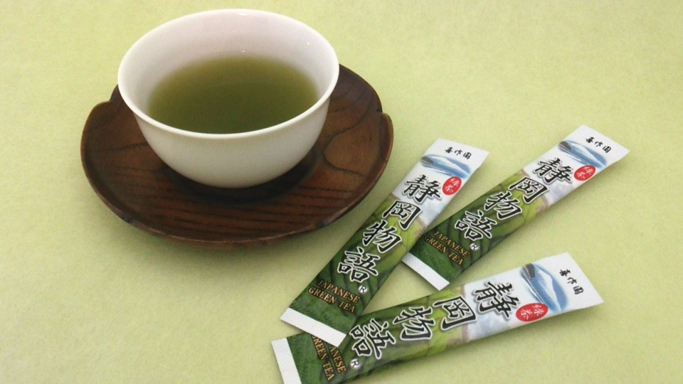 粉末緑茶 静岡物語スティック 1箱スティック0 5g 25本入 粉末緑茶 Powdery Green Tea グリンピア牧之原 オンラインショップ