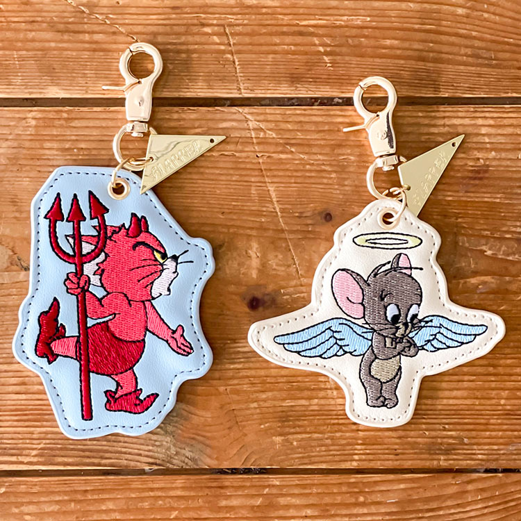 天使と悪魔 刺繍チャーム ｜hauhau（ハウハウ）｜公式通販