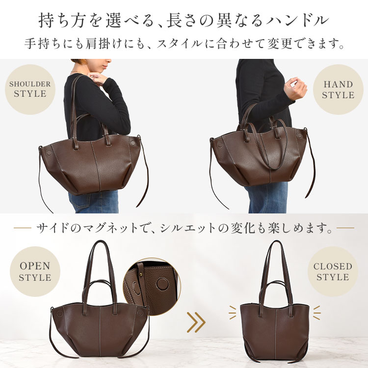 DOLLARO レザーハンドバッグ S ｜hauhau（ハウハウ）｜公式通販