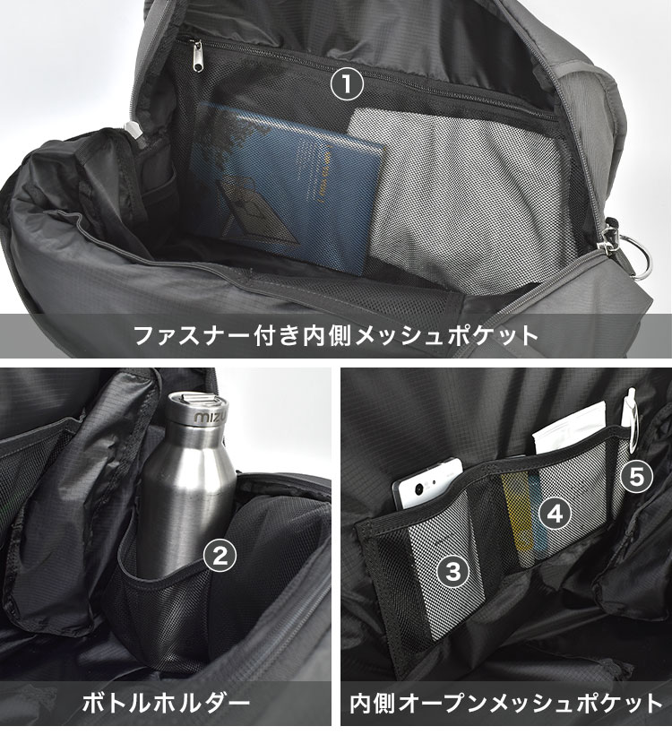 CARRY 37L大容量多機能ボストンバッグ L ｜hauhau（ハウハウ）｜公式通販