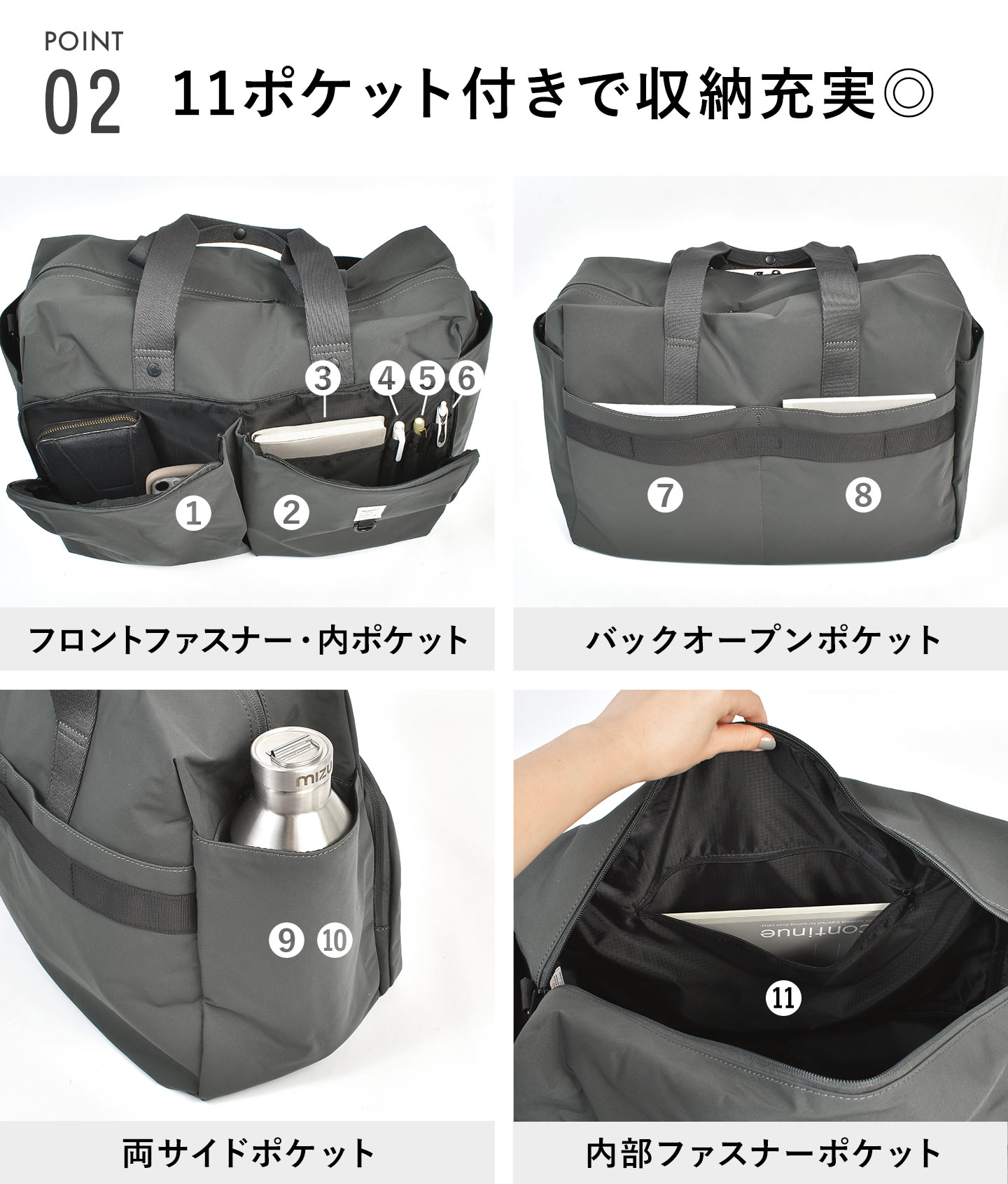 【新品】HYDROGEN 2way バックパック ボストンバッグ [M6256] 新品】HYDROGEN 2way バックパック ボストンバッグ [M6256]