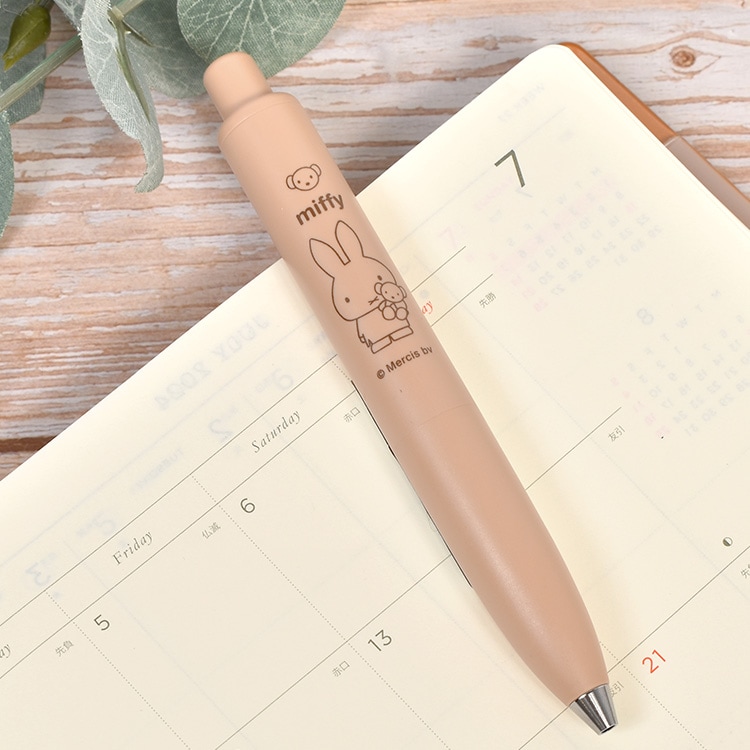 文房具・事務用品 ZEBRA SARASA miffy ユニボールONE 7本セット ミッフィー