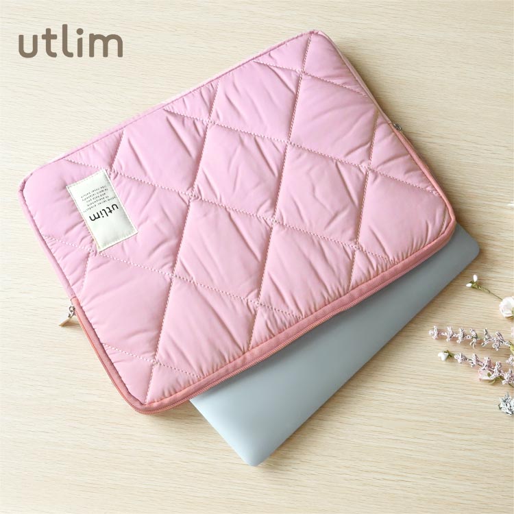 キルティング ノートPCケース ユートリム hauhau 通販