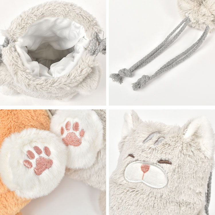 ねこ肯定感 巾着 ｜hauhau（ハウハウ）｜公式通販