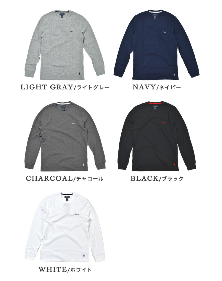 長袖ワッフルクルーTシャツ ｜hauhau（ハウハウ）｜公式通販