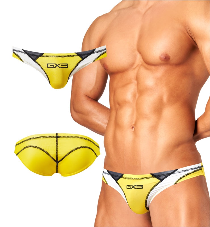 SPLASH GLOSS カラーパネル ビキニパンツ-GX3 UNDERWEAR