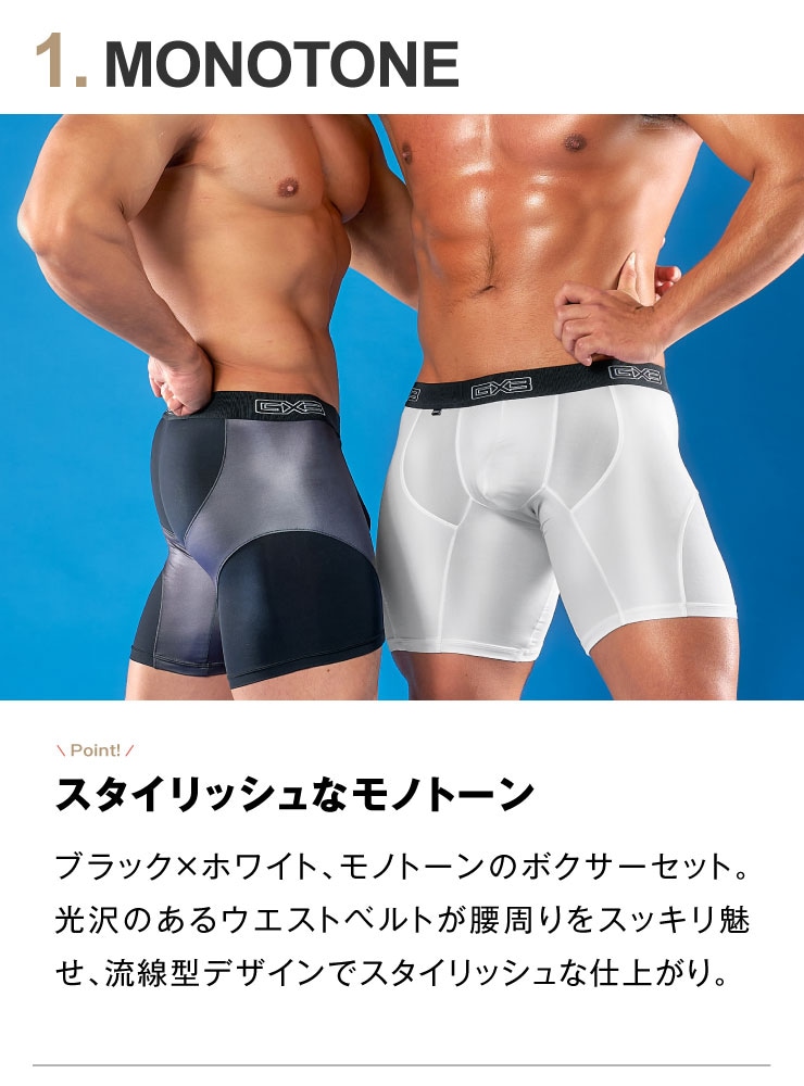 FUSION ロングボクサーパンツ-GX3 UNDERWEAR