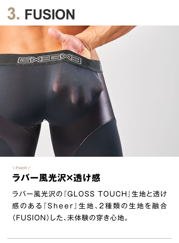 FUSION ロングボクサーパンツ-GX3 UNDERWEAR