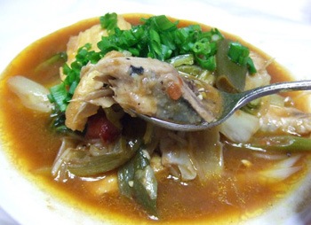 赤魚の和風カレー味スープ