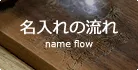 レーザー刻印の名入れの流れ