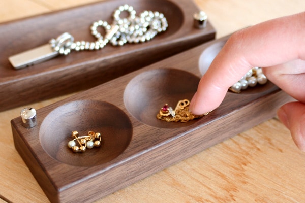 ピアス】「Jewelry Case ピアスタイプ」木の美しいジュエリーボックス 