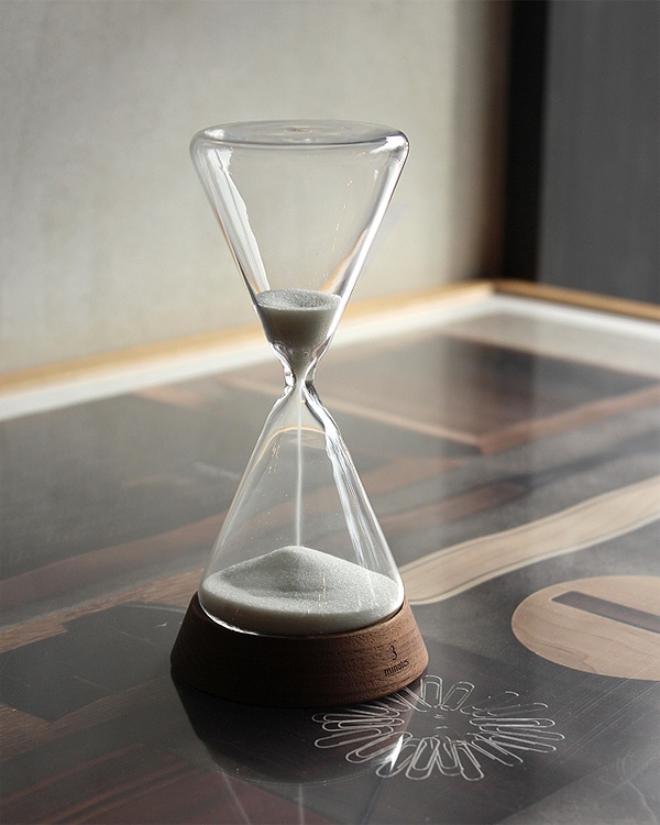 3分用 Sand Timer 3minutes 贅沢な時間に癒されるおしゃれな木製砂時計 おしゃれな北欧風木製雑貨 贈り物 名入れギフト Hacoaオンラインストア