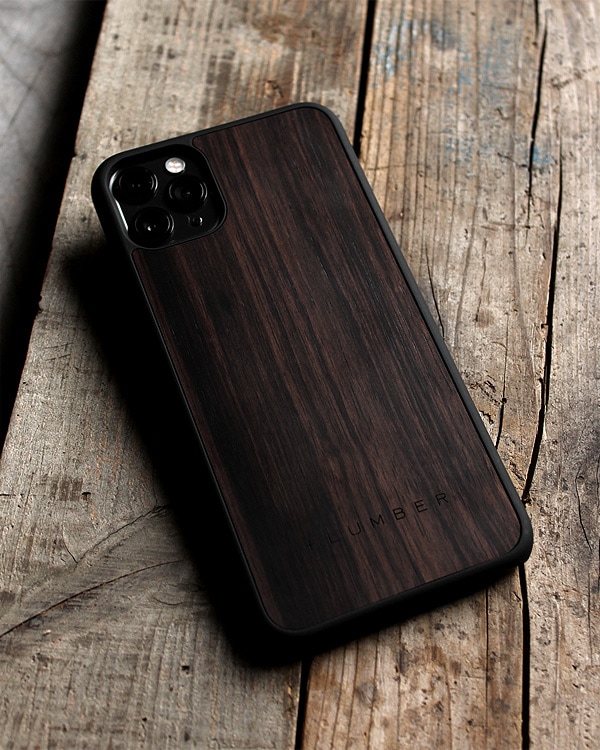 11promax プレミアム Iphone 11promax All Around Case 黒檀 ハードケースと木をプラス Iphone11promax専用木製ケース 6 5インチ Qi対応 おしゃれな北欧風木製雑貨 贈り物 名入れギフト Hacoaオンラインストア