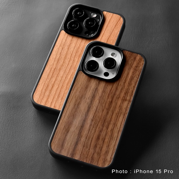 iPhone 15Pro専用木製ハードケース