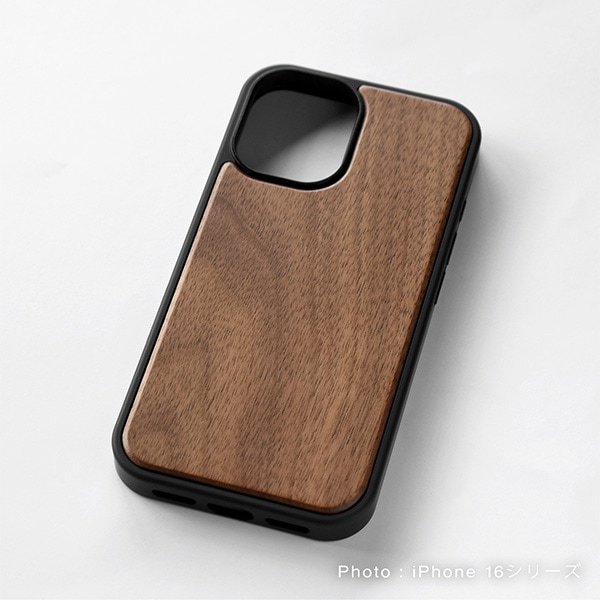 ハードケースと天然木を融合したiPhone 16シリーズ専用木製ケース