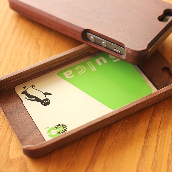 6 6s Icカードエラー防止シート付 木製iphoneケース Wood Case For Iphone6 6s With Ic Pass おしゃれな北欧風木製雑貨 贈り物 名入れギフト Hacoaオンラインストア
