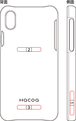 木製iPhone XRケースに名入れ刻印できます