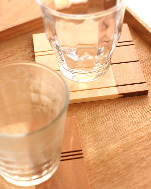 生産終了 本物の白松を使ったグラスがくっつきにくい木製コースター Coaster85 おしゃれな北欧風木製雑貨 贈り物 名入れギフト Hacoaオンラインストア